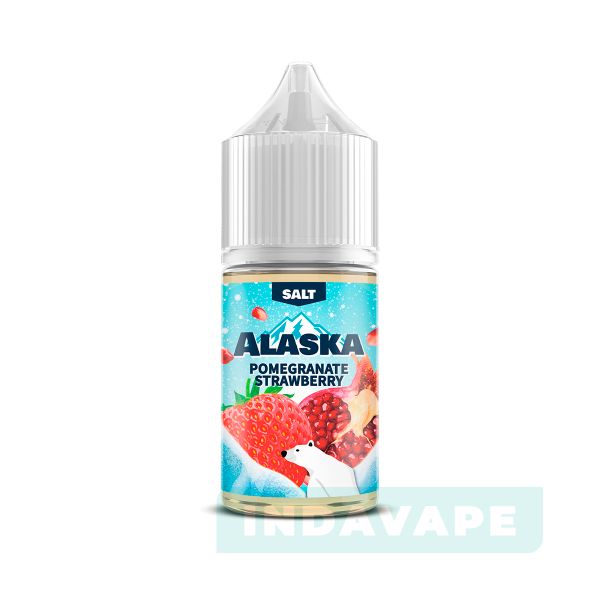 Купить Жидкость Alaska Salt - Pomegranate Strawberry 30 мл