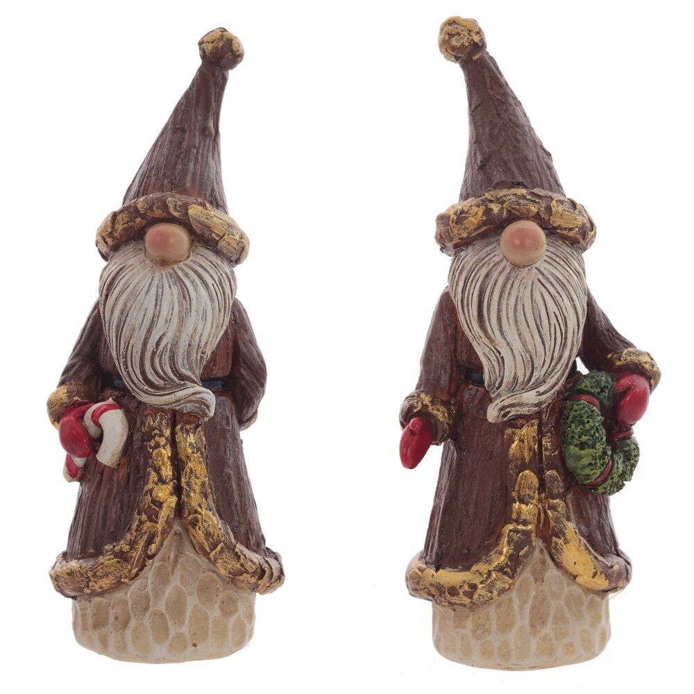 GAEM Фигурка декоративная "Дед Мороз", L6 W4,5 H14,5 см, 2в.