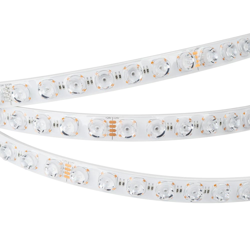 Светодиодная лента герметичная FLT-PS-S42-23mm 24V RGB (21 W/m, IP67, 15deg, 5m) (Arlight, -) 049283