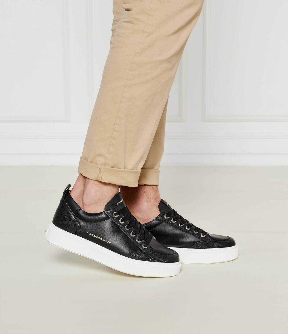 Кожаные кроссовки bond Alexander Smith - черный(ASBABDM3303)