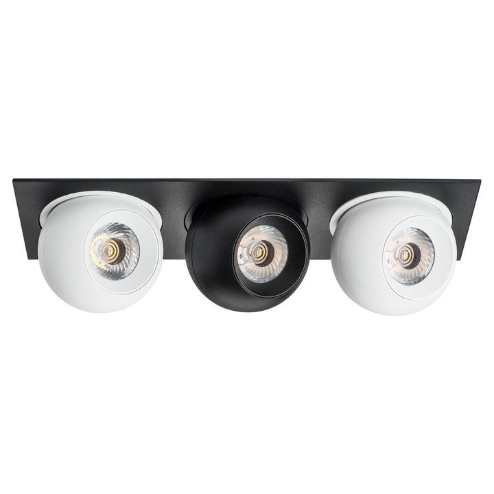 Комплект из светильника и рамки Lightstar Intero Ball (217537+217064+217074+217064) i537647464