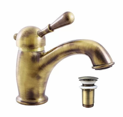 Смеситель для раковины Rav-Slezak LABE L427.5SM бронза