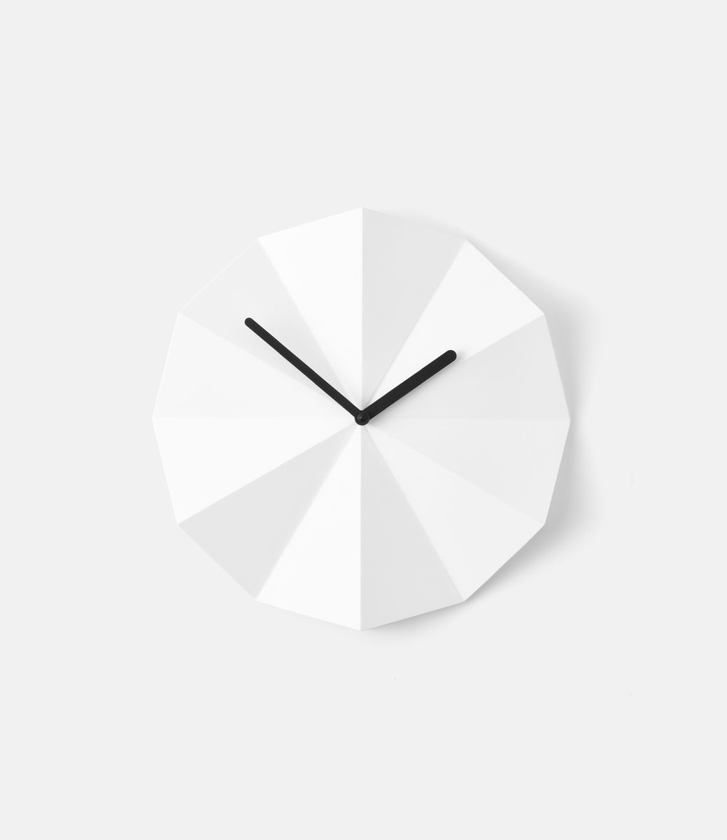 Lawa Design Delta Clock White — настенные часы