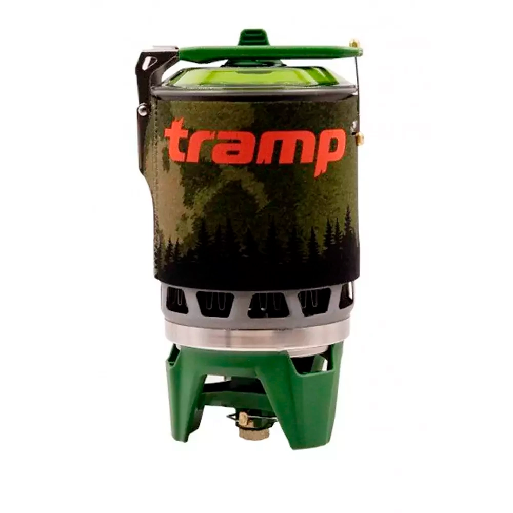 Система приготовления пищи газовая Tramp TRG-049 0.8л, Olive