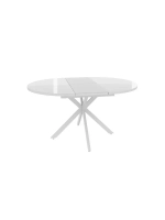 Стол кухонный обеденный круглый раздвижной 100х100х75,5 см