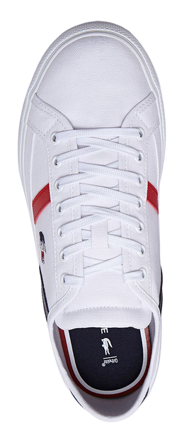 Мужские кроссовки Lacoste Sideline Pro TRI1232 - white/navy/red