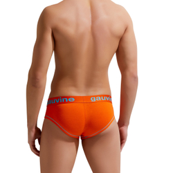 Мужские трусы брифы оранжевые GAUVINE 3023