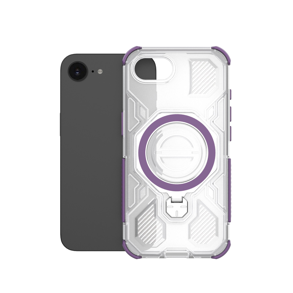 Прозрачный силиконовый чехол Expressive Clear Case для iPhone 16e