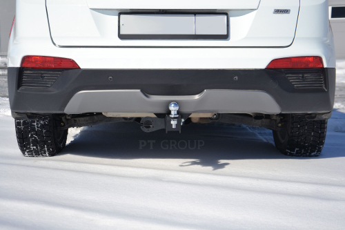 Фаркоп с унив. электрикой Smart, съемный квадрат, HYUNDAI Creta 2016- (паспорт и сертификат) ПТ ГРУПП.HCR-16-991122.00