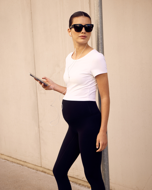 Лосины для беременных Maternity Leggings in Black