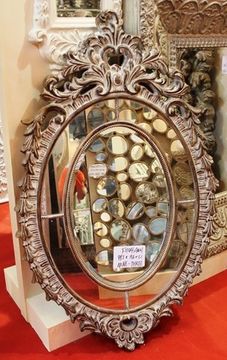 зеркало овальное  в раме 01-27 ( MAGIC MIRROR )
