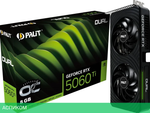 Видеокарта Palit GeForce RTX 5060 Ti Dual OC 8GB GDDR7 (NE7506TT19P1-GB2062D)
