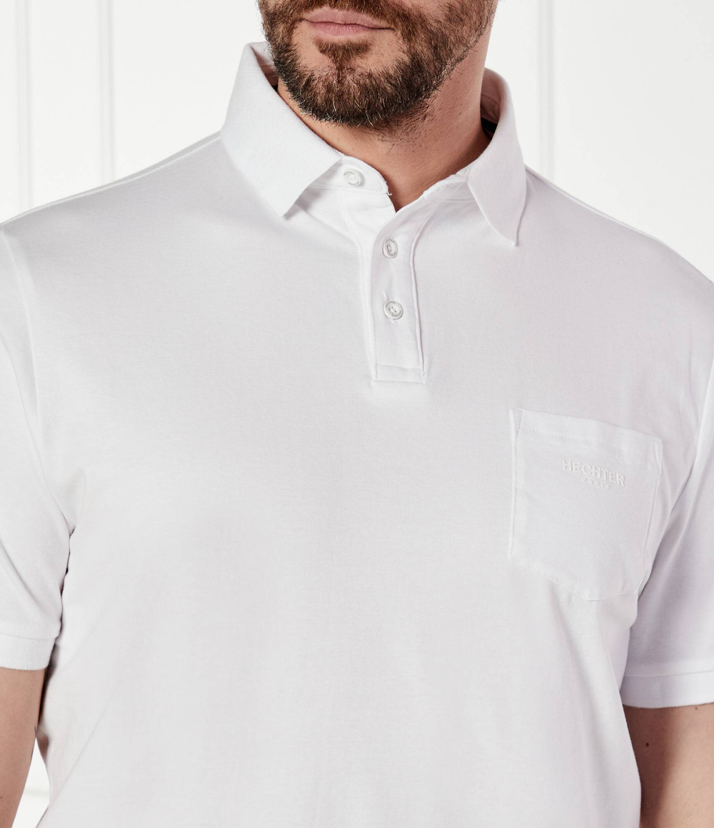 Поло Hechter Paris - белый(74009-151920)