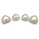 Декоративные жемчужные пуговицы Сердце