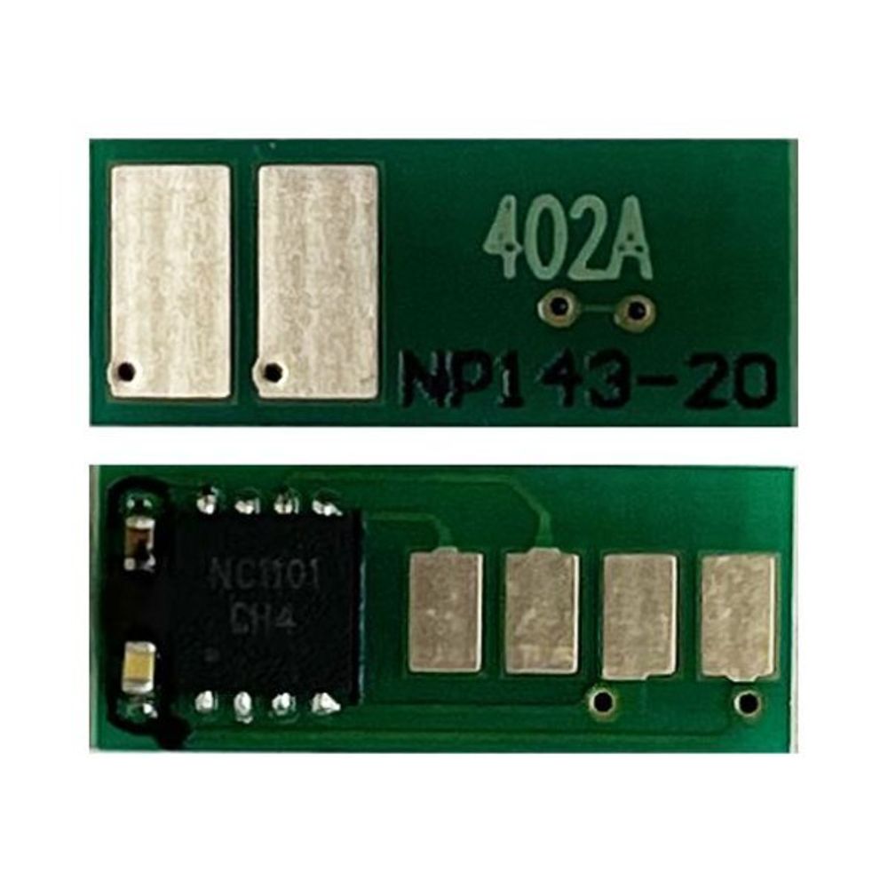 Чип для картриджа CF402A HP Color LJ M252/M277 (1,4K, NOT OEM Size) yellow UNItech (Zhono)
