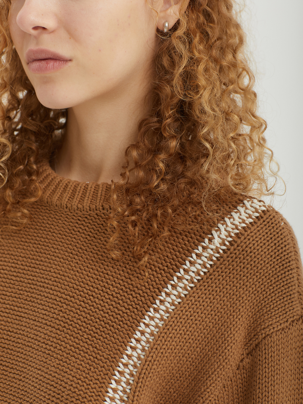 Женский Свитер Mend Stitch