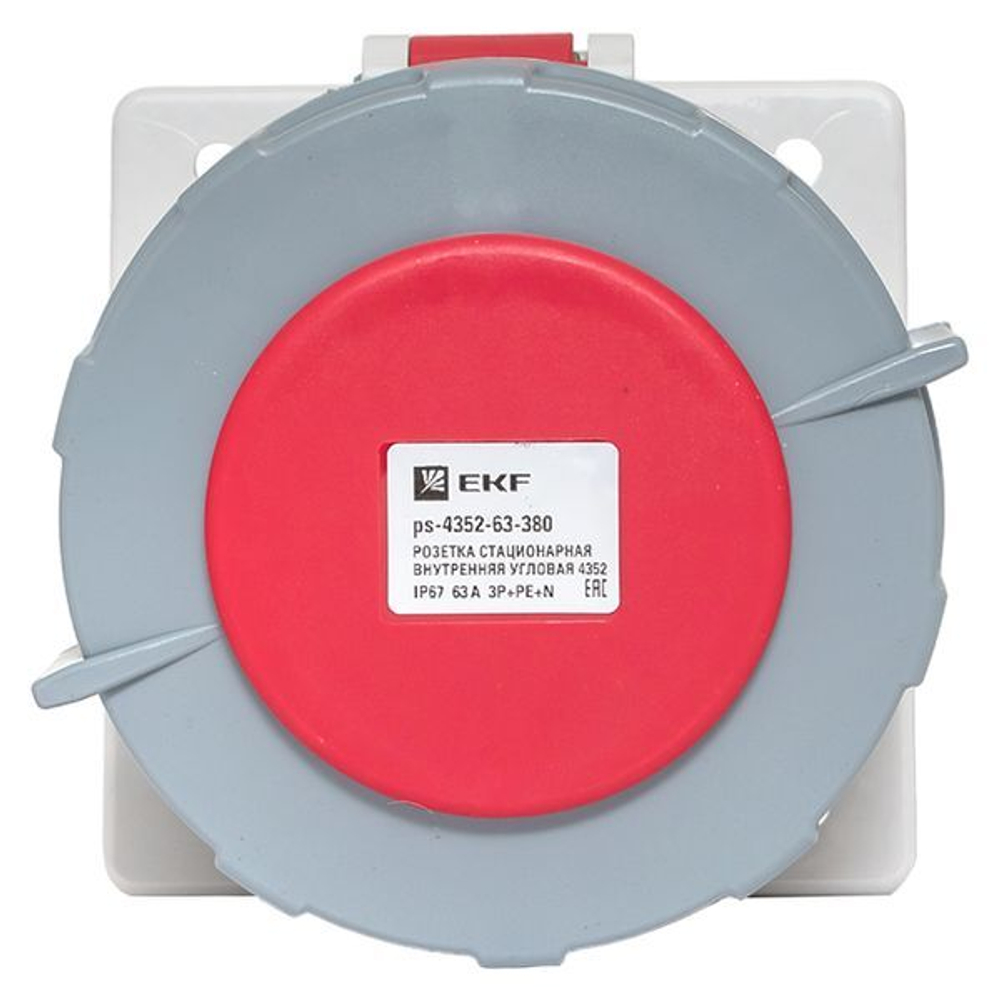 Розетка стационарная внутренняя EKF ps-4352-63-380