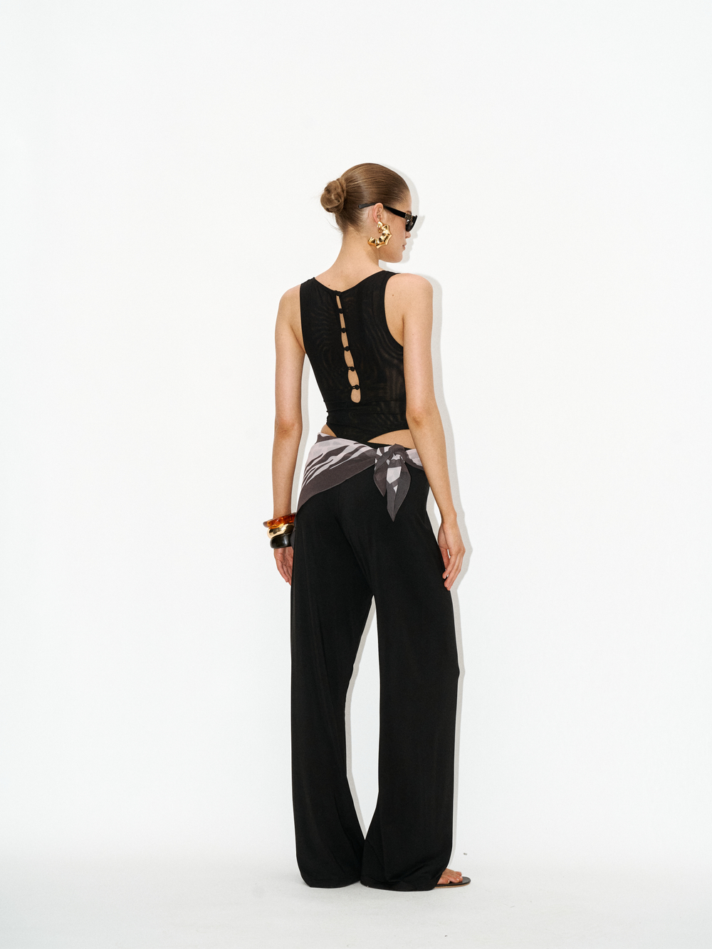 Боди hana mesh black