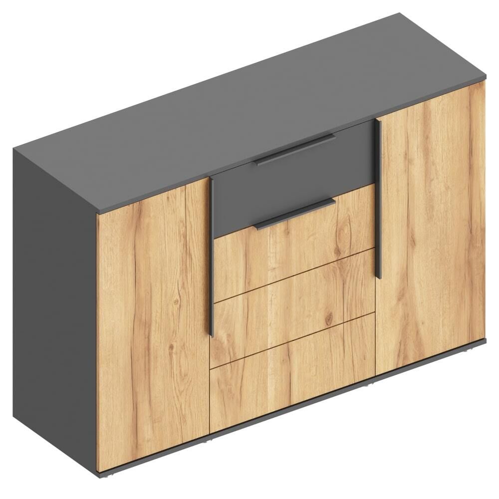 Комод с 4 ящ.,2 ств. МС "Стил"