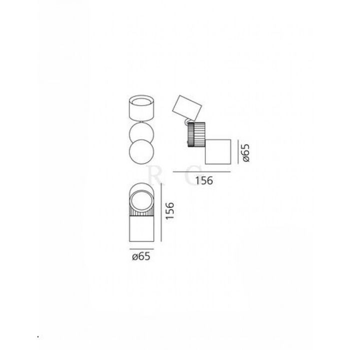 Настенный светильник Artemide Objective Parete