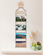 Деревянный пазл, двусторонний EWA Карта мира. Южная Америка (70x18 см)