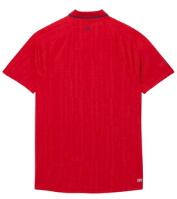 Мужское теннисное поло Lacoste Tennis x Novak Djokovic On Court - red