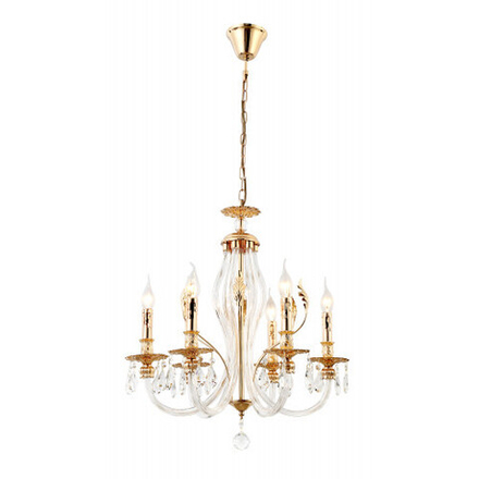 Люстра Rivoli Melanie 1020-206 6 х Е14 40 Вт хрусталь классика