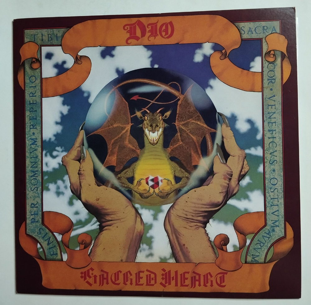 Винтажная виниловая пластинка LP Dio Sacred Heart (Japan 1985) (No Obi)