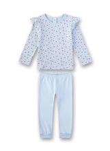 Нежно-голубая пижама с оборками Sanetta