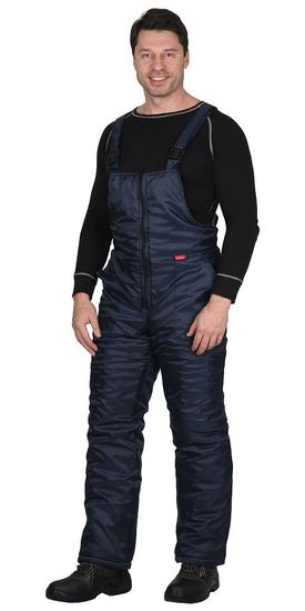 Полукомбинезон зимний "Сириус-Север" (т.синий)