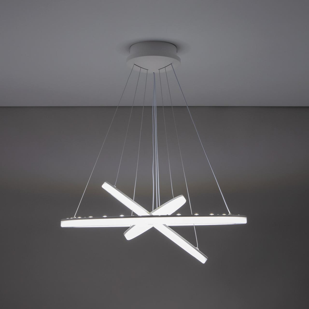 Подвесная светодиодная люстра Citilux Электрон Смарт CL710A104S