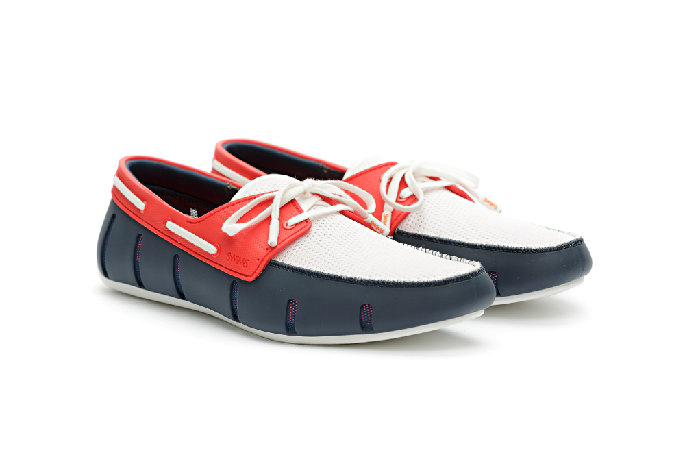 Мокасины Swims Sport Low Сине-Красные