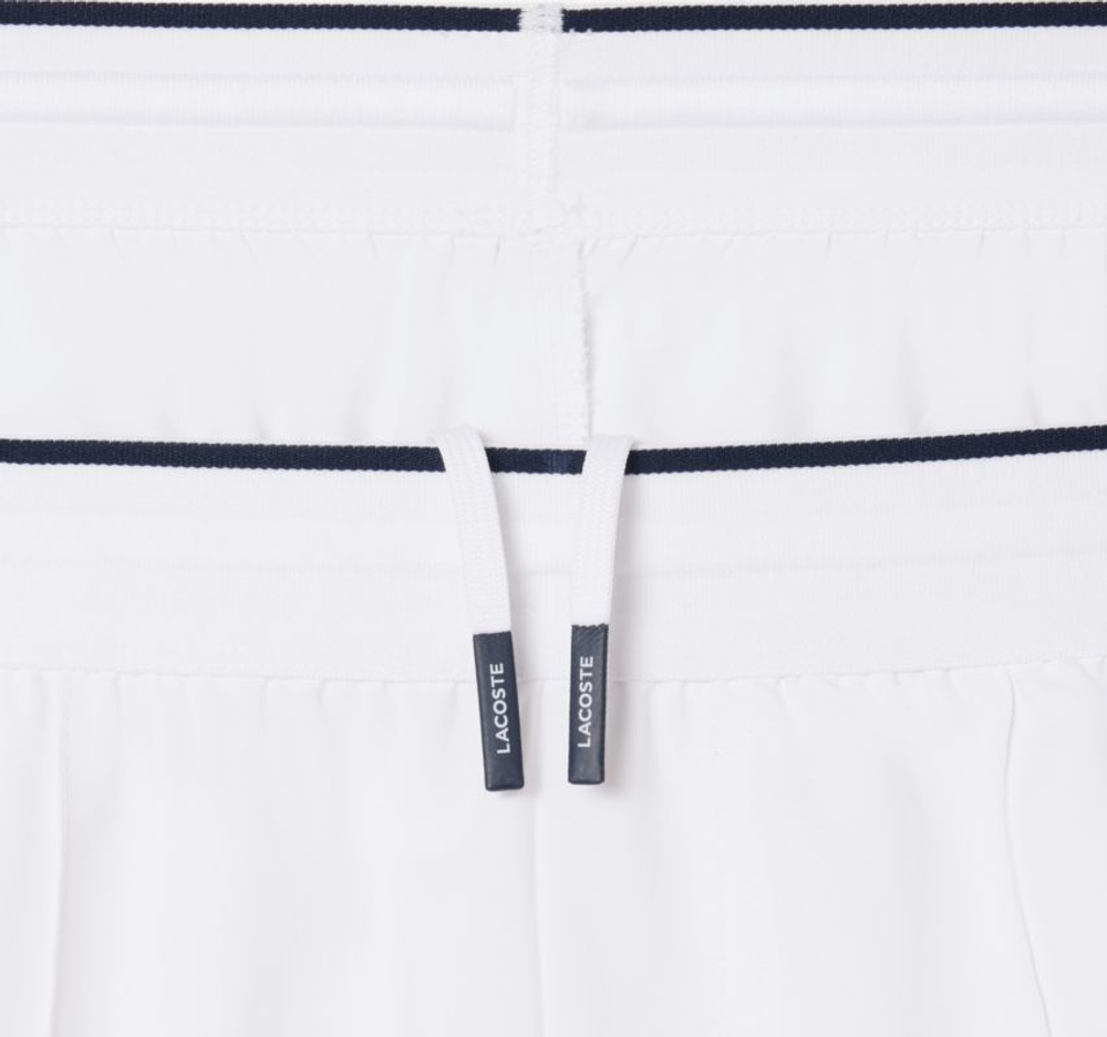Теннисные шорты Lacoste Tennis Heritage Ultra Dry Stretch - white