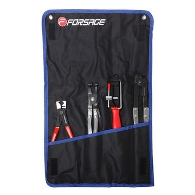 Набор приспособлений для снятия/установки хомутов 4 предмета Forsage 5050A