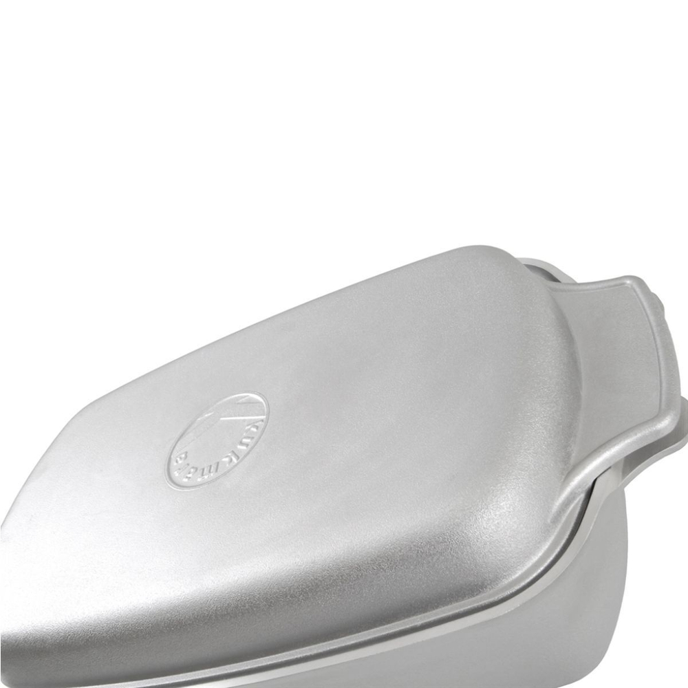 Гусятница литая, 5.5 л, алюминий, с крышкой, литые ручки, Kukmara, г55