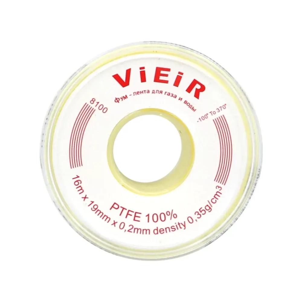 Фум лента (16м-19мм-0,20мм-0.35g/cm3 )"ViEiR"VR8100