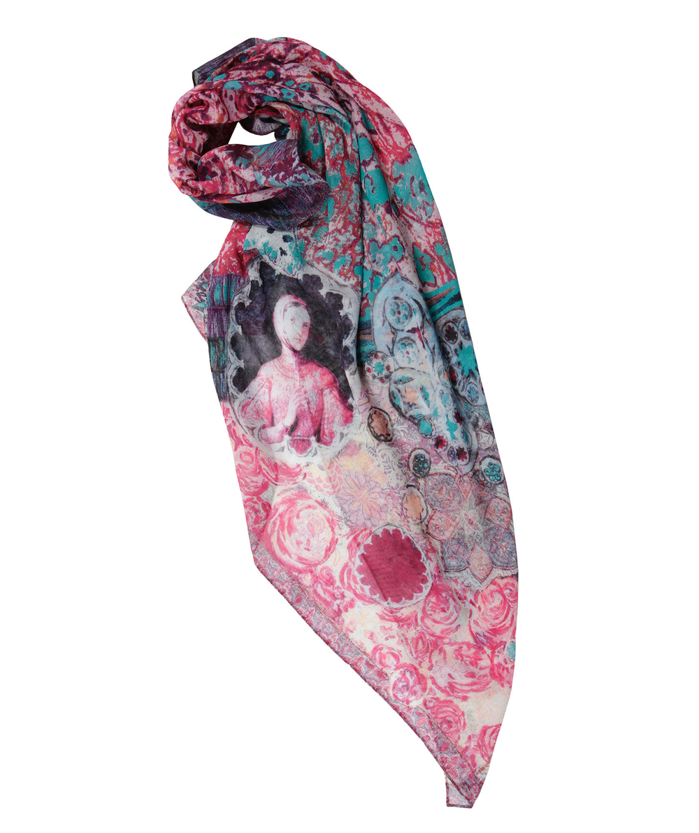 Платок 130x130 Petrusse Souvenirs SOUVENIRS