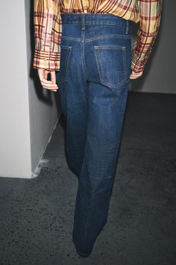 ZARA ДЖИНСЫ BOOT-CUT С НИЗКОЙ ПОСАДКОЙ — ZW COLLECTION, СИНИЙ