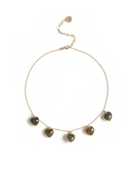 Чокер "Amour" Gold с лабрадором