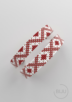 Схема LOOM, Схема браслета на станке, узор из Miyuki Delica 11/0, файл PDF, №398L