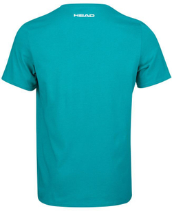 Футболка для мальчика теннисная Head Club Carl T-Shirt JR - turquoise