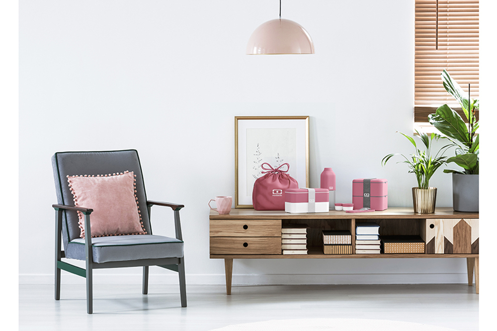 Набор из 3 столовых приборов в футляре mb pocket, blush