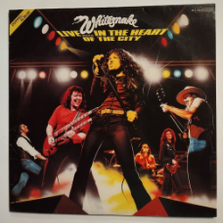 Винтажная виниловая пластинка LP Whitesnake Live In The Heart Of The City (Germany 1980)