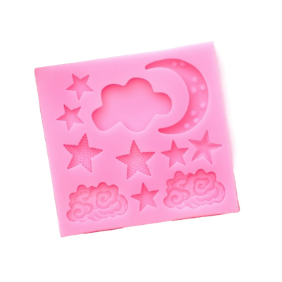 Молд силиконовый «Ночь», 8,3×8,7 см, цвет МИКС