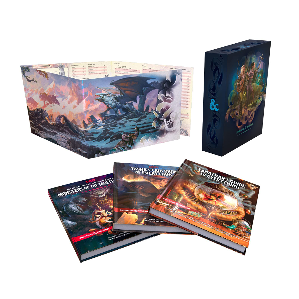 Подарочный набор книг Dungeons and Dragons Rules Expansion Gift Set