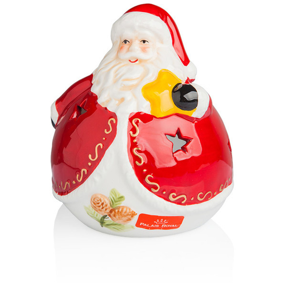 Подсвечник 13см Дед Мороз Lamart