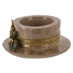 GAEM Подсвечник, L10 W10 H4 см