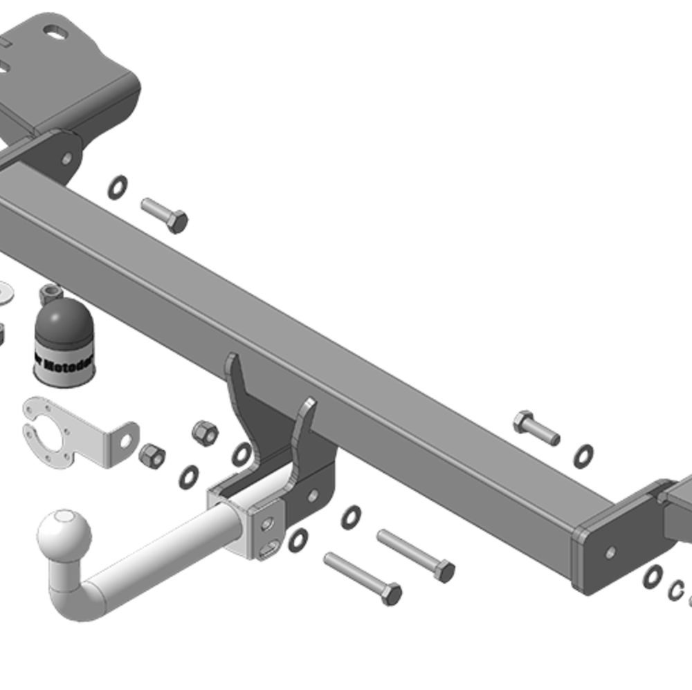 Фаркоп для Haval H7 2024- арт.MOTODOR.93125-A