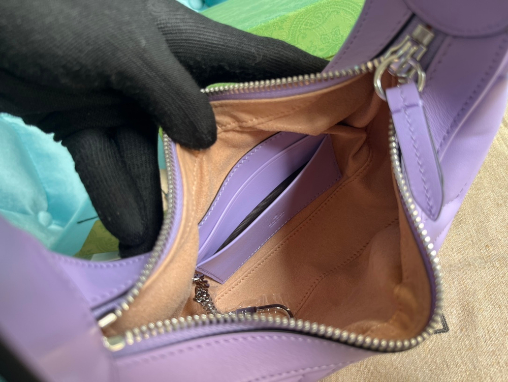 Gucci GG Marmont Half-Moon-Shaped Bag