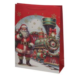 GAEM Пакет подарочный XXL (бумага 210г/м2, блок 12шт), L49 W17 H74 см, 4в.